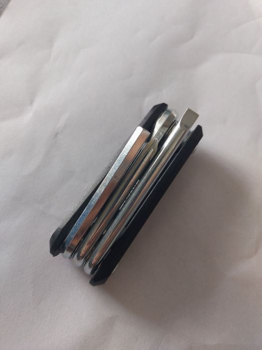 Multitool 6w1 narzędzie wielofunkcyjne rowerowe regulację naprawy bike