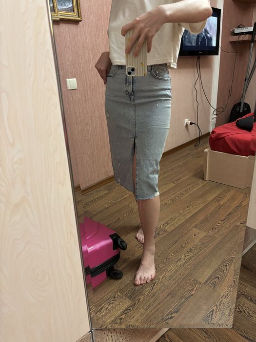Джинсова спідниця