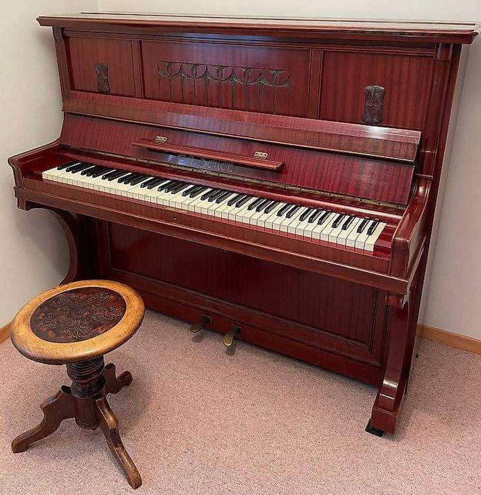 Piękne pianino Ed. Seiler
