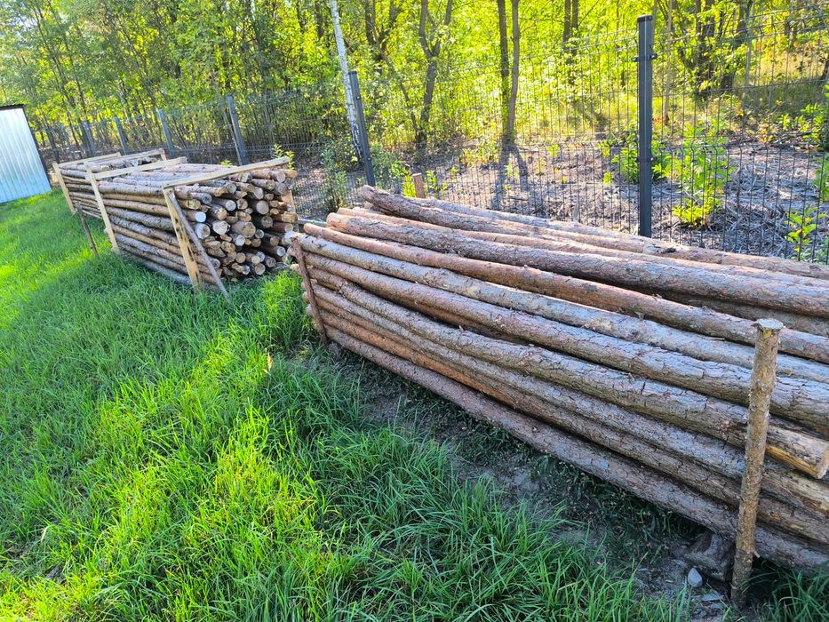 stemple budowlane drewniane 3m