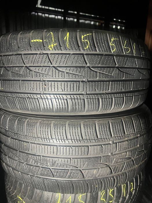 215/55/17 пара зимових шин Zeetex