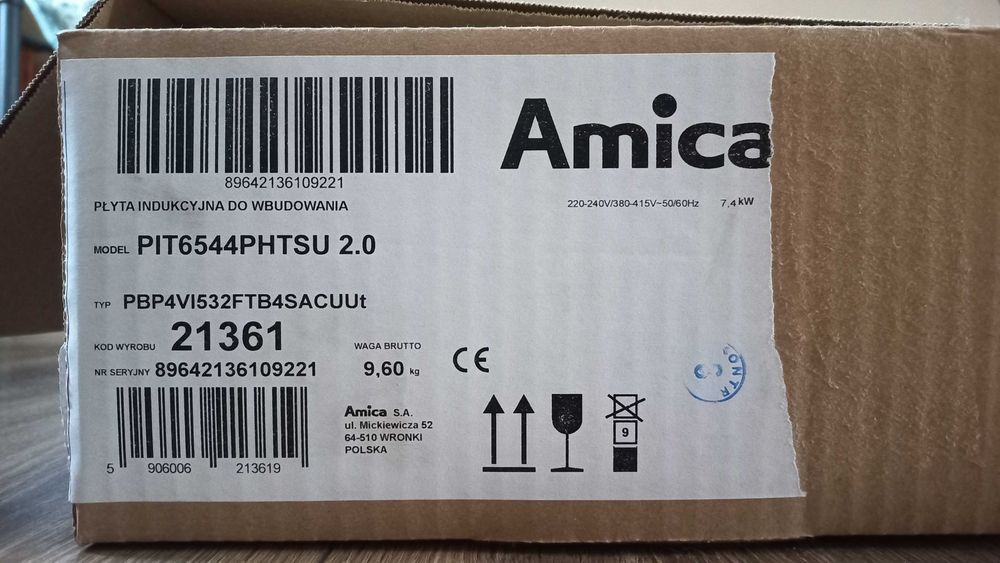 Amica Płyta gazowa do zabudowy