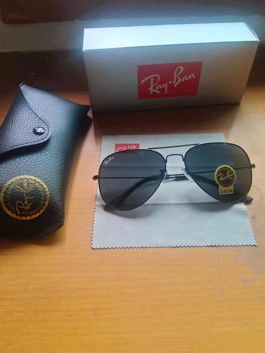 Okulary Ray-Ban Aviator czarne