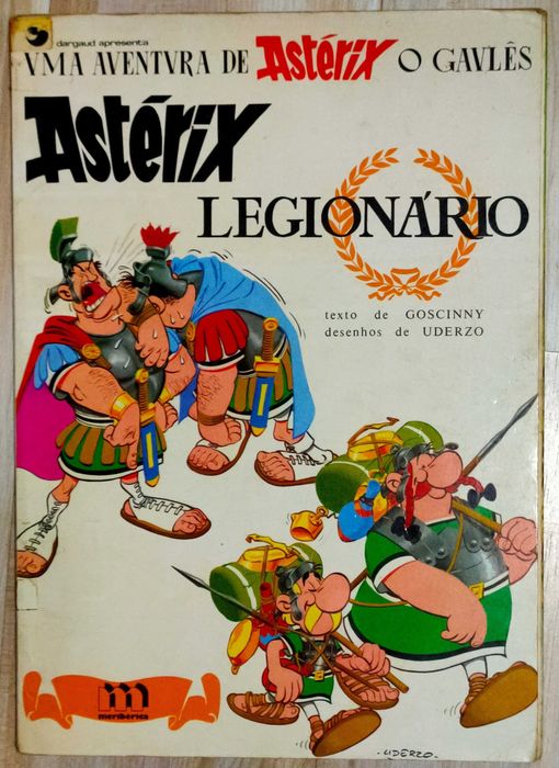 Vários álbuns de Astérix