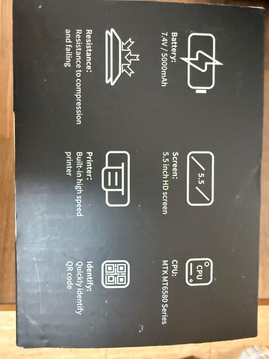 Terminal POS Android 5,5” com impressora térmica 58mm-POS WIDE T2