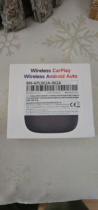 Aibox Android Box, com Apple Car play e Android Auto