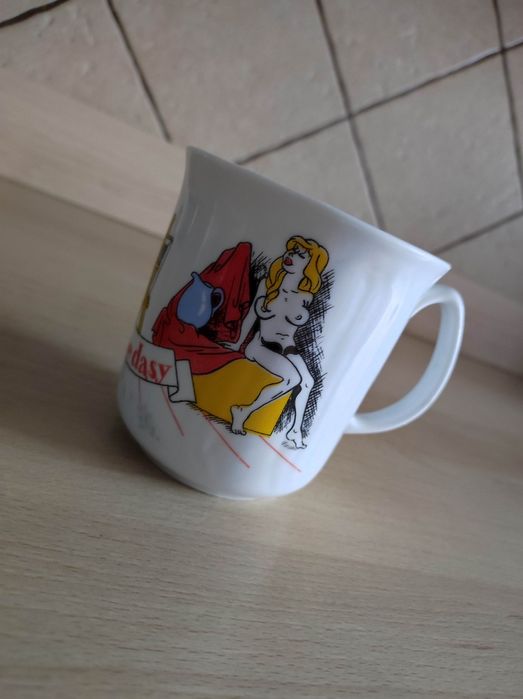 Śmieszny kubeczek .