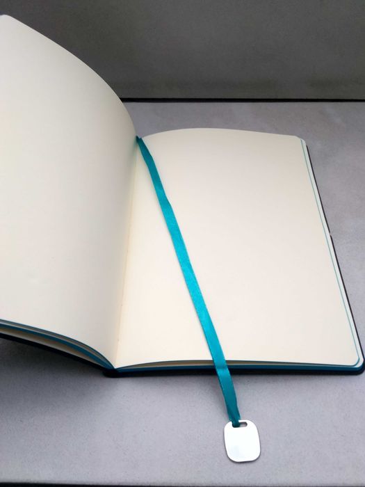 nowy granatowy notes *okładka z ekoskóry * A5