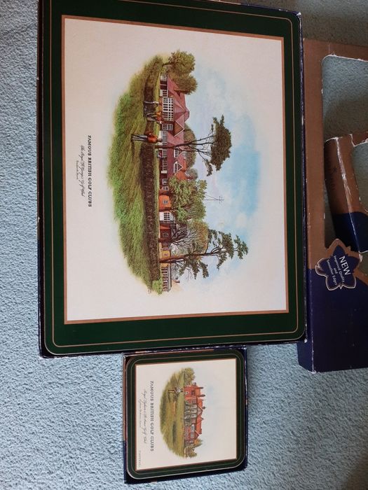 Підставки костери Англія вінтаж,2 набора