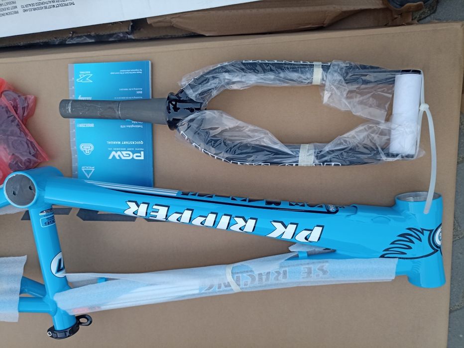 Nowa rama bmx racing Frameset + stery + widelec  Se Bikes Radio