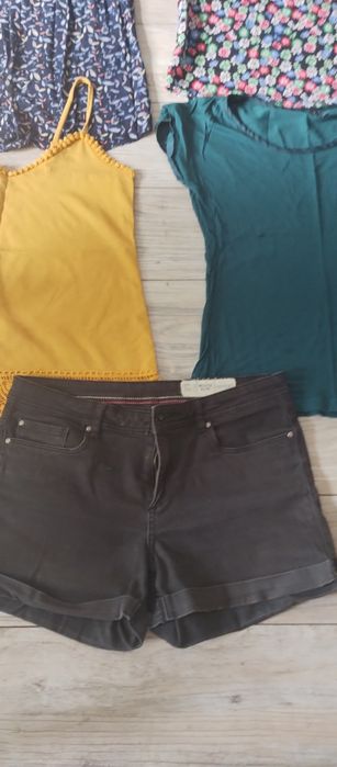 Zestaw bluzek damskich plus spodenki