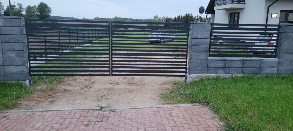Ogrodzenie panelowe Brama furtka