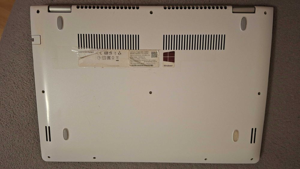 Laptop Lenovo Yoga 500