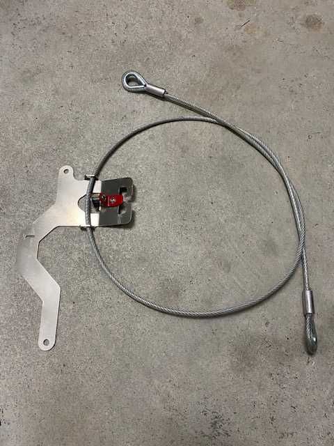 Cadeado de assento para capacetes BMW R 1200 / 1250 RT TOURATECH