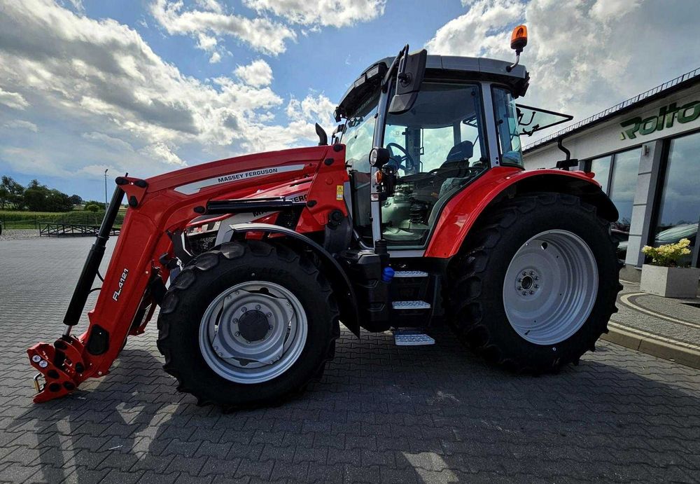 okazja Nowy Traktor Massey Ferguson 5S.105 Dyna-4 + ładowacz FL4121 (fendt 412 )