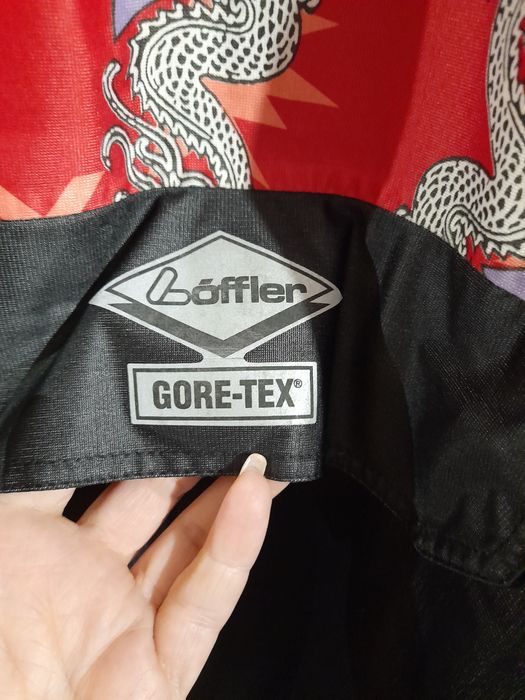 Loffler gore-tex вінтаж анорак куртка-вітрівка з капюшоном