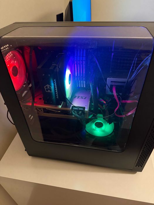 PC Gaming completo com monitor,teclado,rato,comando