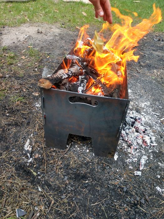 Мангал розбірний 3 мм