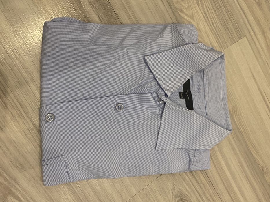 elegancka męska koszula garnitur