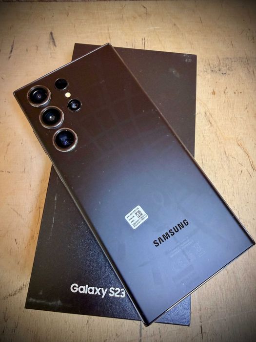 Samsung Galaxy S23 Ultra 256 GB Phantom Black – stan idealny