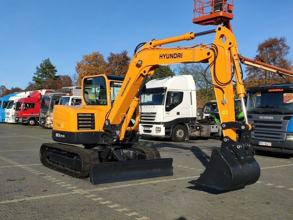 Hyundai ROBEX 80CR-9 2013r 8,3 tony  Tylko 3600Mth!!! W Pełni Sprawna Super Stan !!!