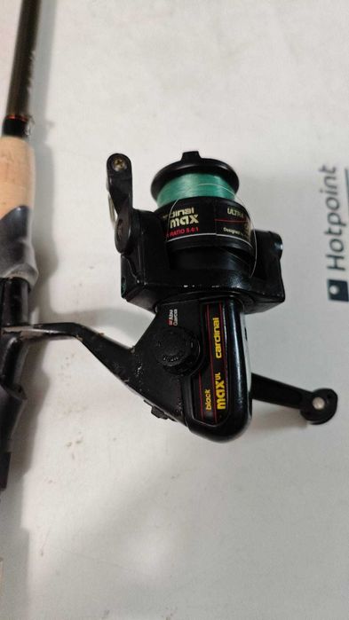 Conjunto de Pesca – Carreto Abu Garcia + Cana telescópica WIXOM-5