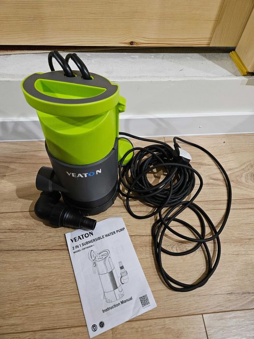 Pompa zanurzeniowa zatapialna do wody brudnej i czystej 750W 13000L/h