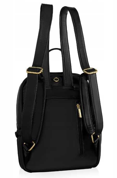 Betlewski plecak miejski BPF-02 czarny ttst689