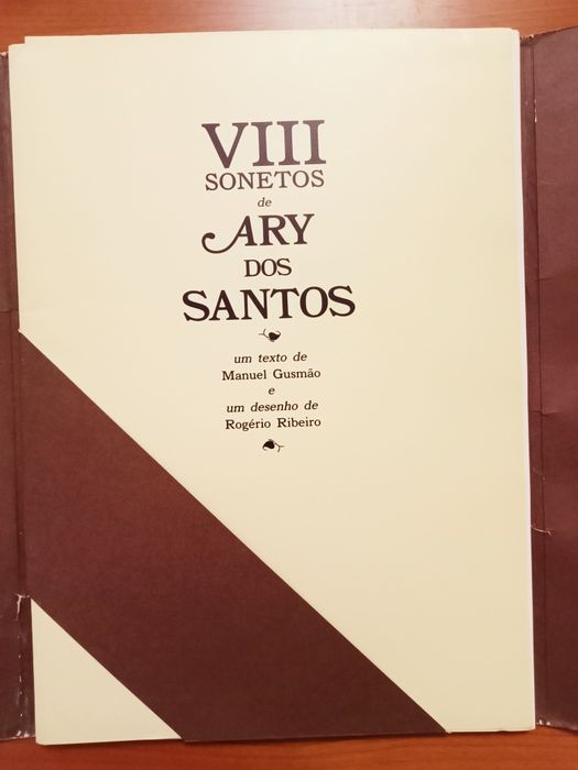 Sonetos de Ary dos Santos” – Edição numerada em pasta