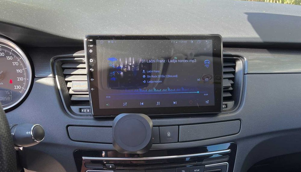 Rádio 2DIN 9" [4+64GB] • Peugeot 508 (De 2010 a 2018) • Android GPS