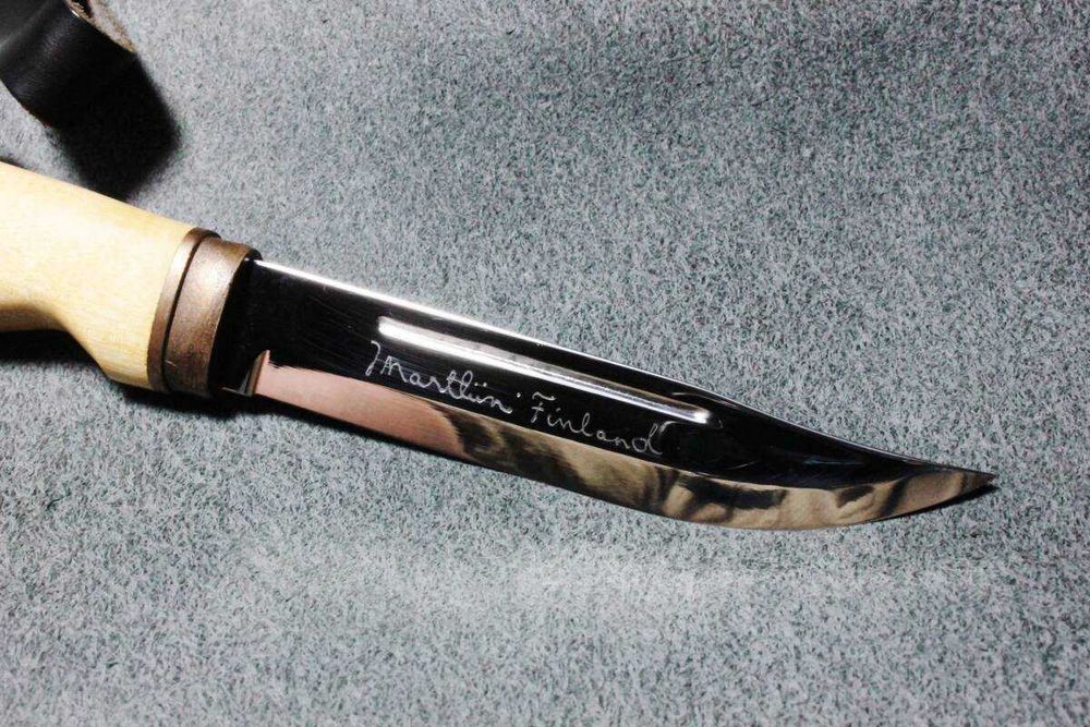 Ніж Marttiini Bear knife, клинок 110 мм, рукоять: карельська береза