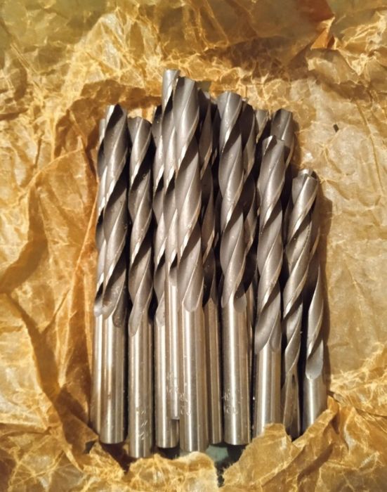 Сверла, сверло под конус, патрон Морзе,по металлу, СССР. Р6М5.