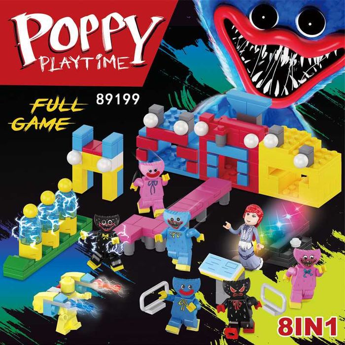 NEW! Конструктор Лего Хаги Ваги, Киси Миси Lego Poppy Playtime 8 видов