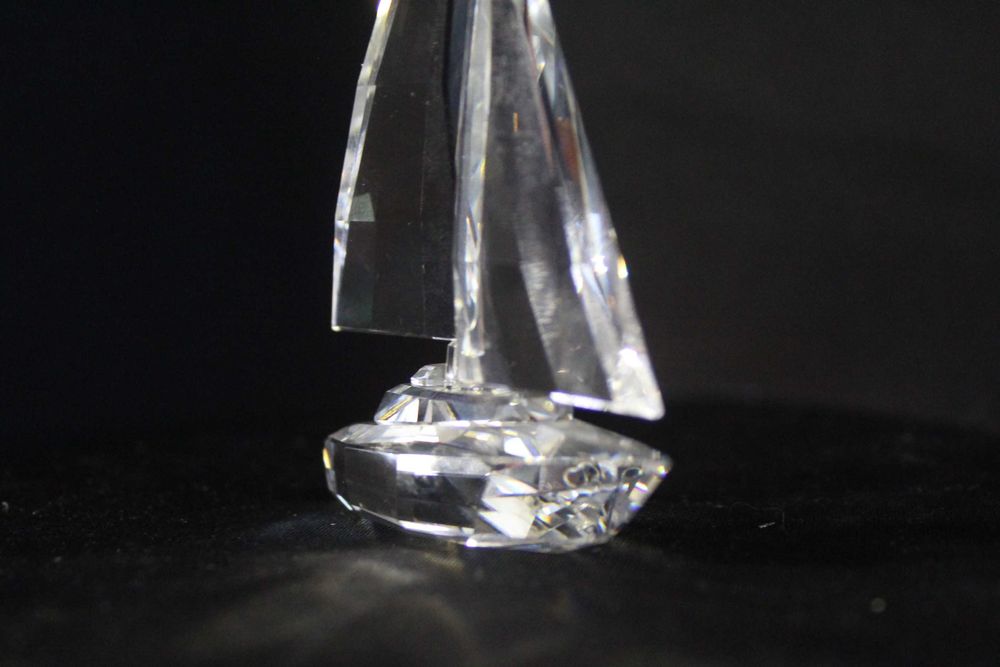 Veleiro de cristal Swarovski.