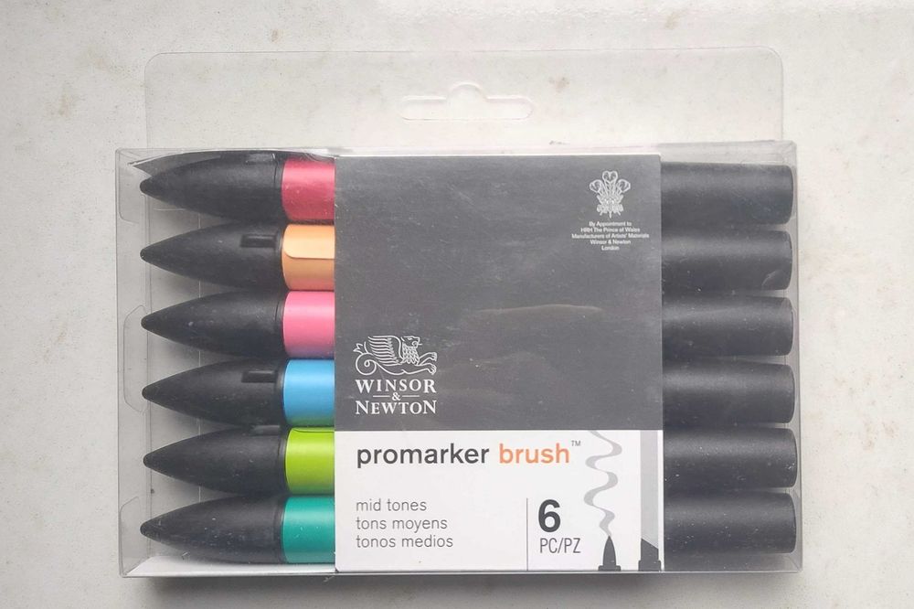 Promarker Brush 6szt. NOWE