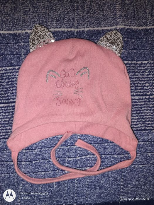 Детская шапочка для девочки