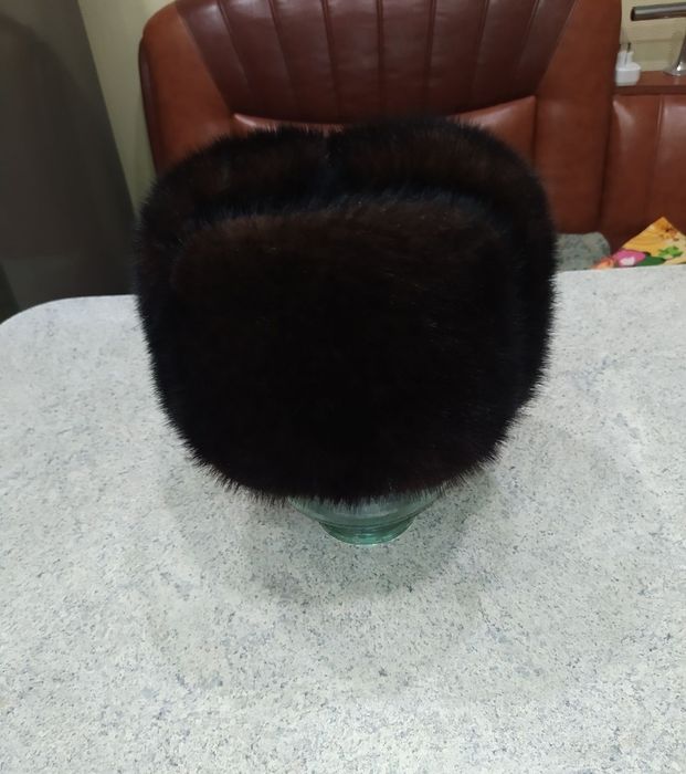 Мужская норковая шапка