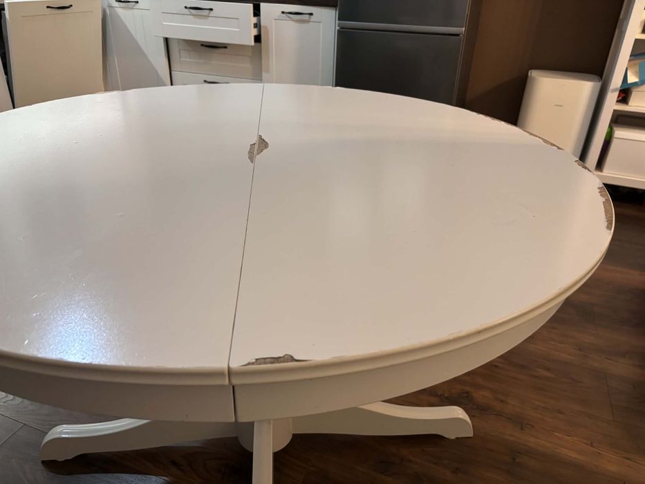 Stol rozkladany okragly