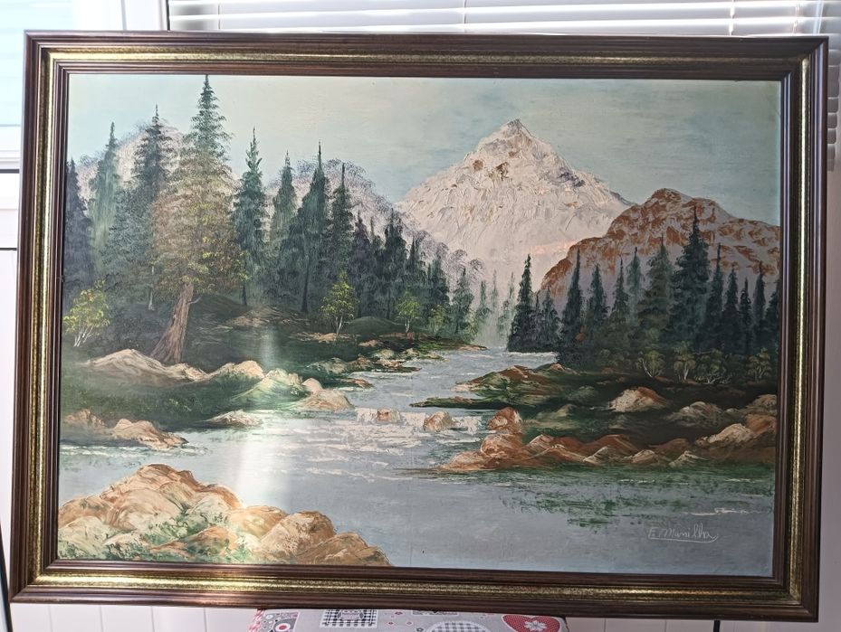 Vendo quadro pintado a óleo