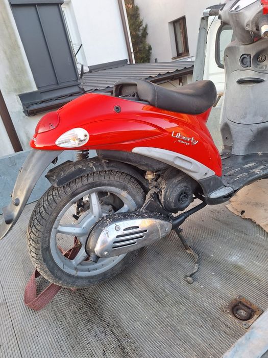 Skuter Piaggio Liberty 50 4t 2017r w BDB yamaha honda suzuki