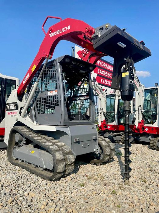 Wiertnica wiertło do minikoparki, koparki, koparko-ładowarki (1-8t)