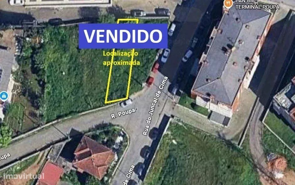 Terreno 155,6 m² em Santo Tirso, Couto e Burgães