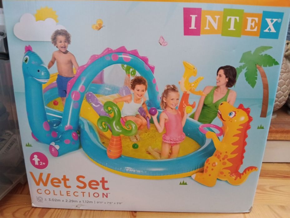 Piscina divertida para crianças