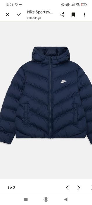 Kurtka zimowa puchowa Nike
