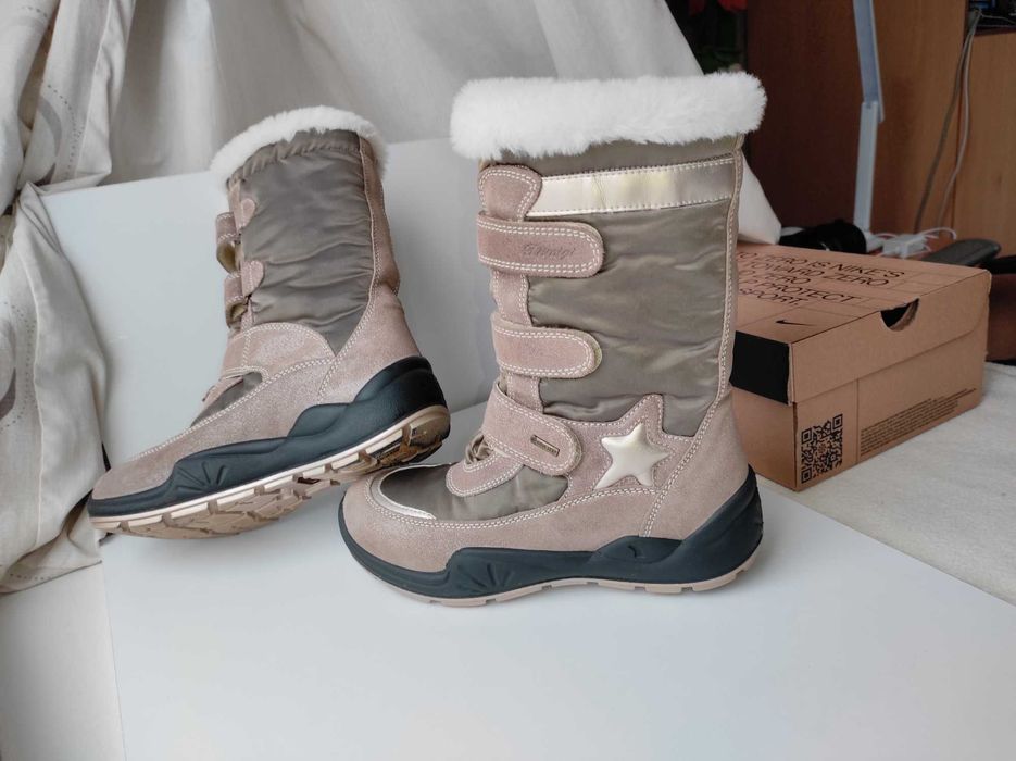 зимние термо сапоги Primigi (Италия) р.38 стелька 24см