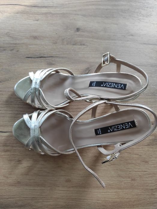 Złote sandały Venezia r 36 NOWE