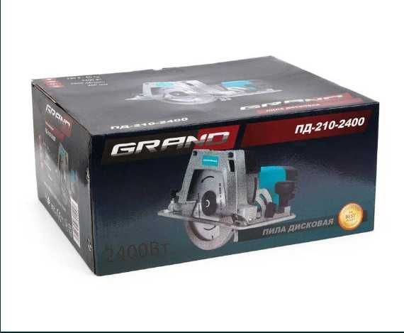Пила дисковая Grand ПД-210-2400 перевертыш циркулярка стационарка: 2 ...