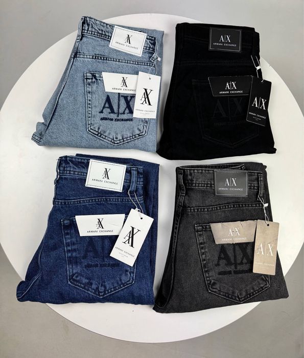 Джинси Armani exchange  (блакитні / сині / темно-сірі / чорні)
