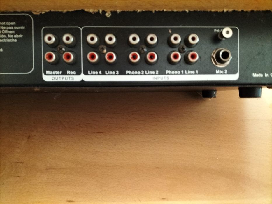 Colunas de Som Range 400W + Mesa Mistura