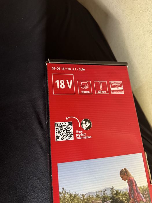 Einhell Ge-Cg 18/100 Li T-Solo 20 Cm